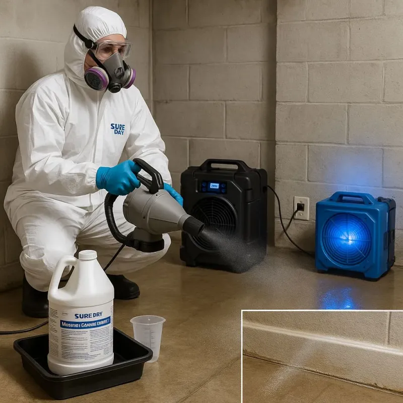 Sanitization and Odor Removal process in Hilmar-Irwin, CA